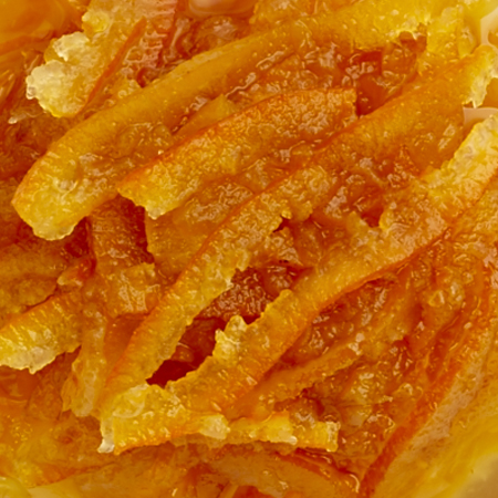 Frozen Semi-Candied Orange Peel