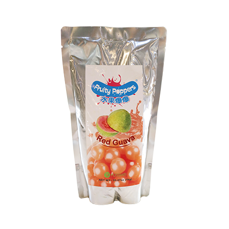 Fruity Poppers Red Guava